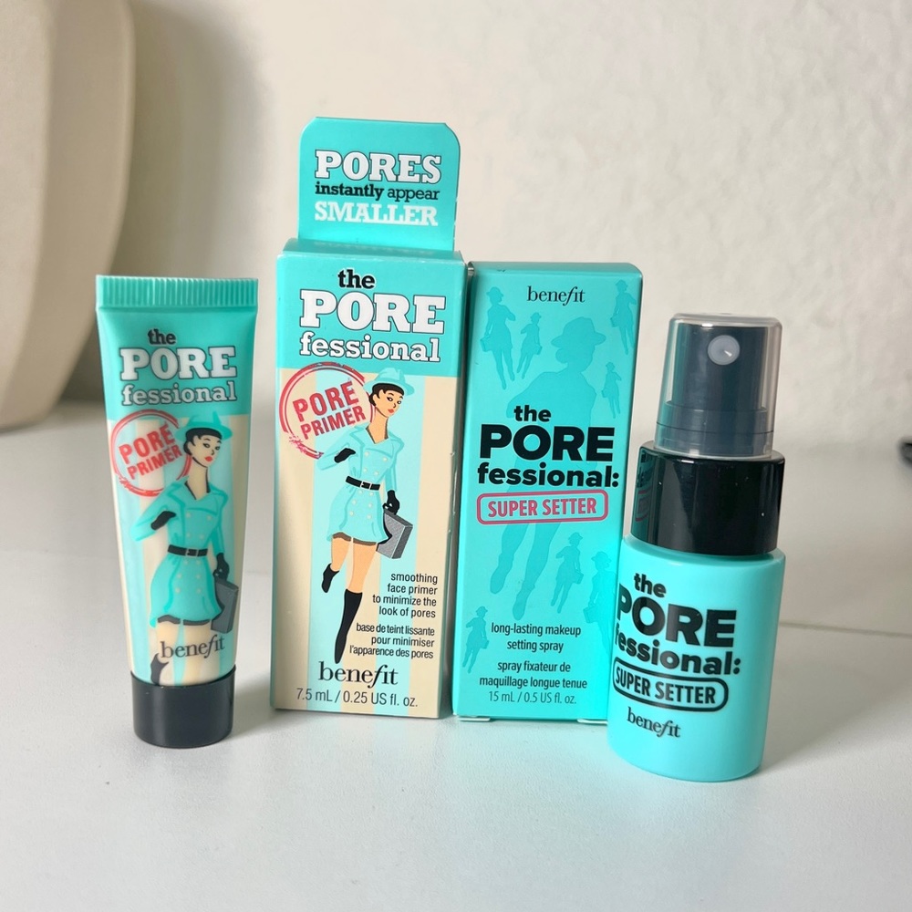 Benefit Cosmetics The PORE fessional Pore Primer and Super Setter MINI Bundle